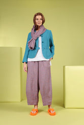 geruite sjaal - acc 8400-l291 - Grizas