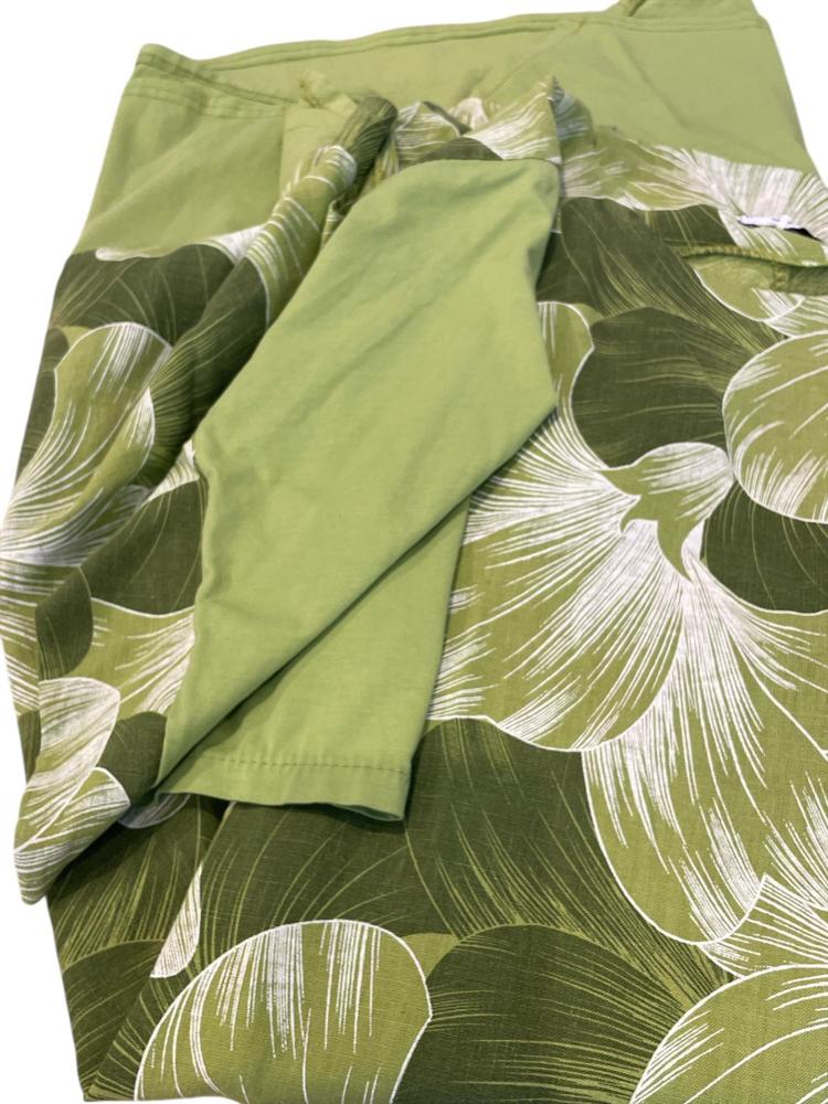 linnen viscose bloemenjurk 24216 - Moonshine