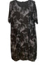ballonjurk met bloemenprint 24215 - Moonshine
