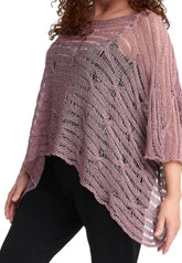 gehaakte stijlvolle pull a2805 - Amandine