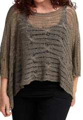 gehaakte stijlvolle pull a2805 - Amandine