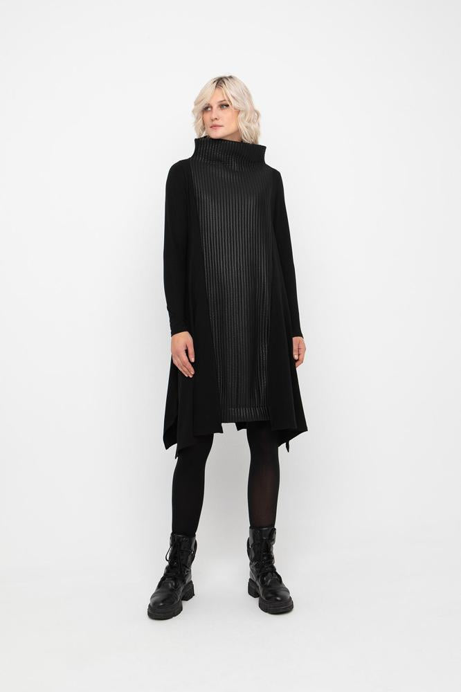 moderne geribbelde coltrui jurk 766039 - Ozai N Kü