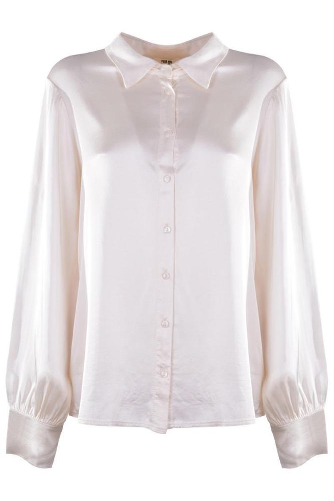 stijlvolle satijnen blouse 5621 - PourMoi