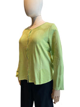 stijlvol katoenen vest met knopen 8553-062 - Vetono