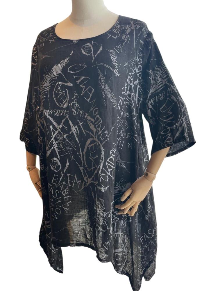 linnen shirt 6520b - Moonshine