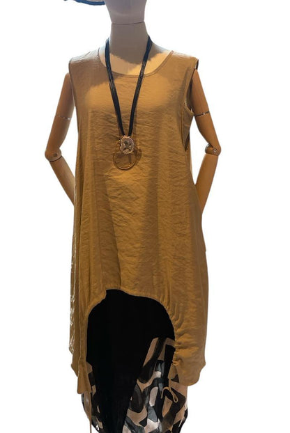 linnen look top p242191 - Working Overtime