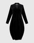 elegante zwarte jurk ad803 - Alembika