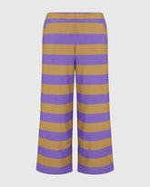 gestreepte comfort stretch broek up673 - Urban by Alembika