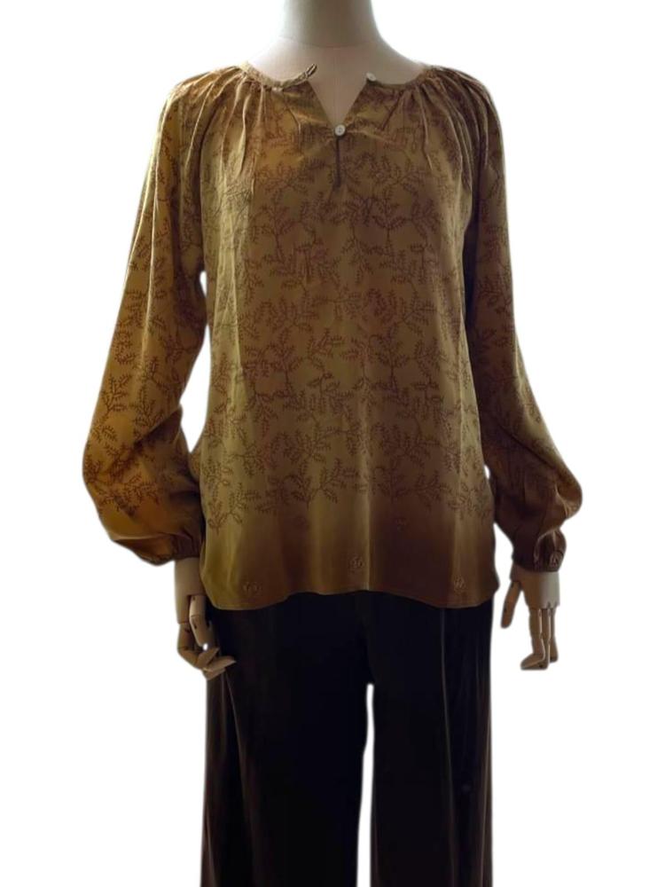 elegante blouse met bloemenprint s68 - Cofur
