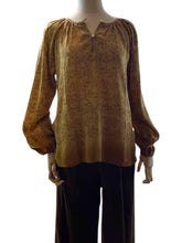 elegante blouse met bloemenprint s68 - Cofur