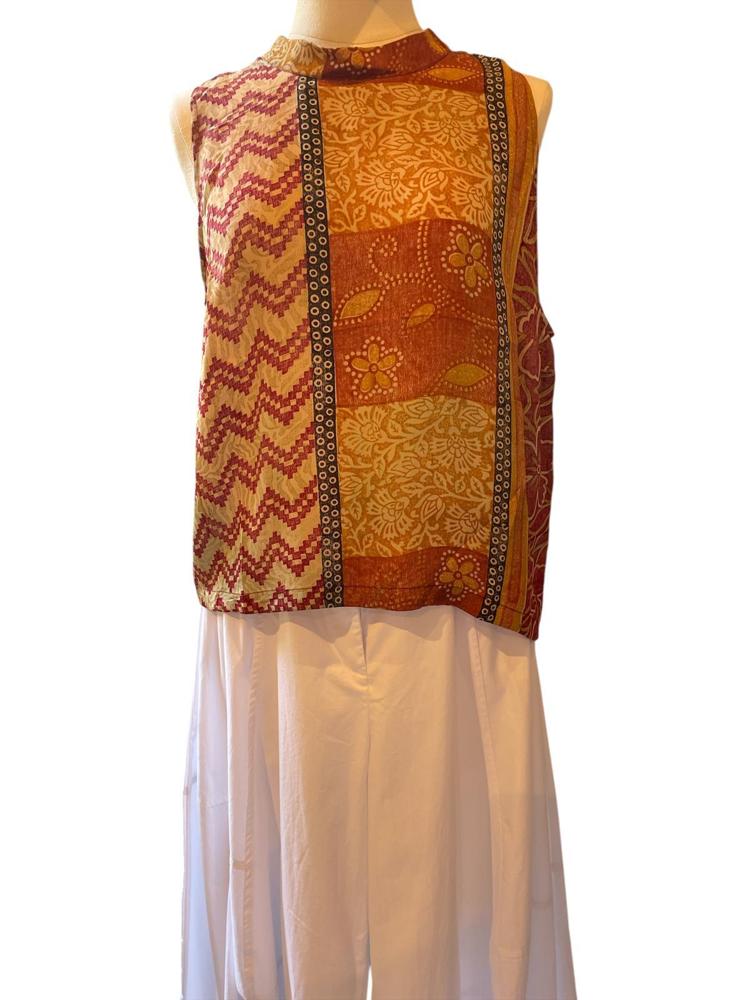 zijden top luxe design s207t - Cofur