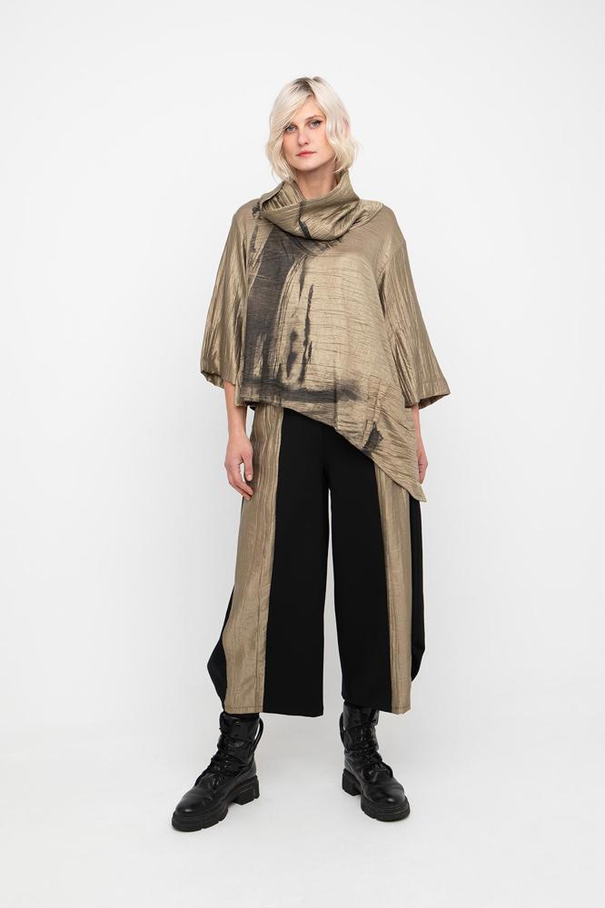 wijde design broek 766004 - Ozai N Kü