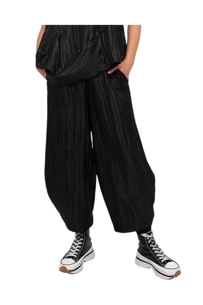 luxe wijde plissé broek 766002 - Ozai N Kü