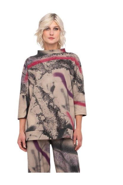 print comfort shirt 766108 - Ozai N Kü