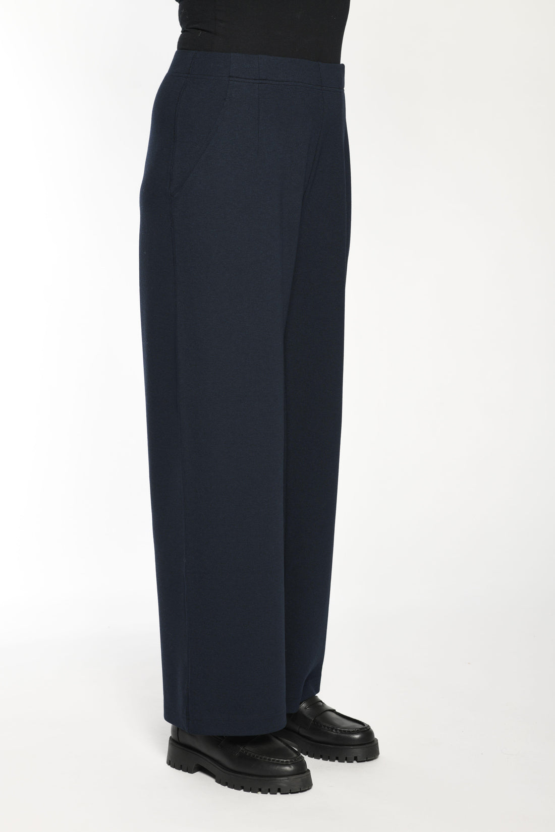 comfortabele viscose stretch broek 9557-048 - Vetono