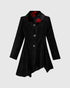 elegante asymmetrische damesjas aj902 - Alembika