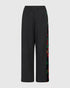 stijlvolle broek met bloemenaccent ap600 - Alembika