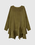 asymmetrische katoenen tuniek ut613 - Urban by Alembika