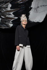 zwart/wit vest 766034 - Ozai N Kü