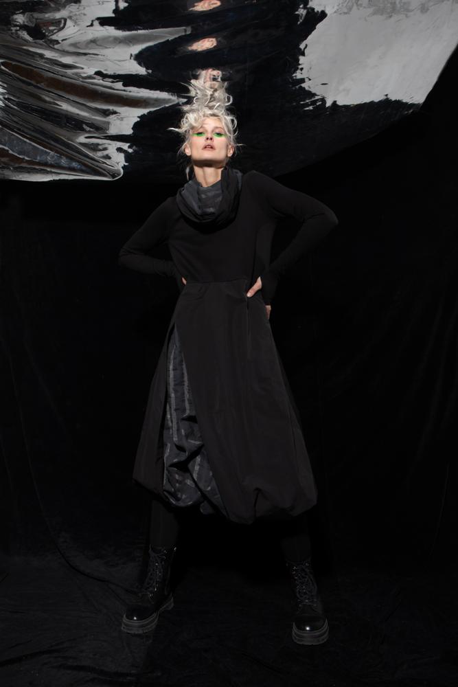 avant-garde asymmetrische jurk 766071 - Ozai N Kü