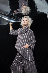 gestreepte elegante blouse 766075 - Ozai N Kü