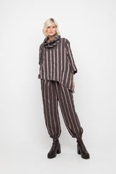 gestreepte elegante blouse 766075 - Ozai N Kü