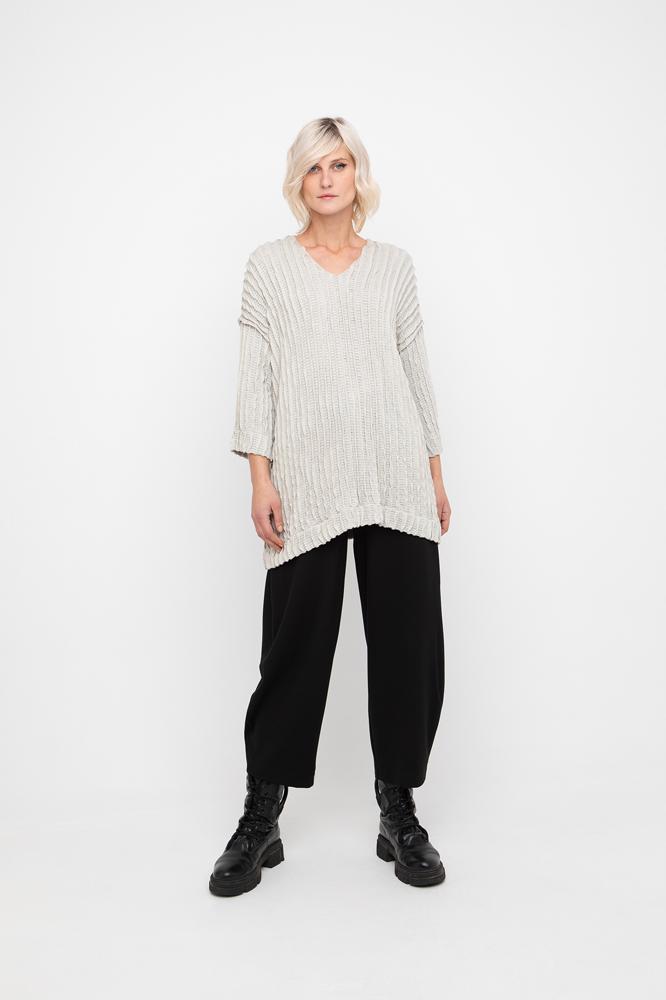 zachte geribbelde tuniek trui 766091 - Ozai N Kü
