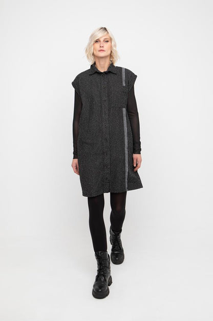 mouwloze knopenjurk 766100 - Ozai N Kü