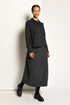 geruite midi-rok 9556-035 - Vetono