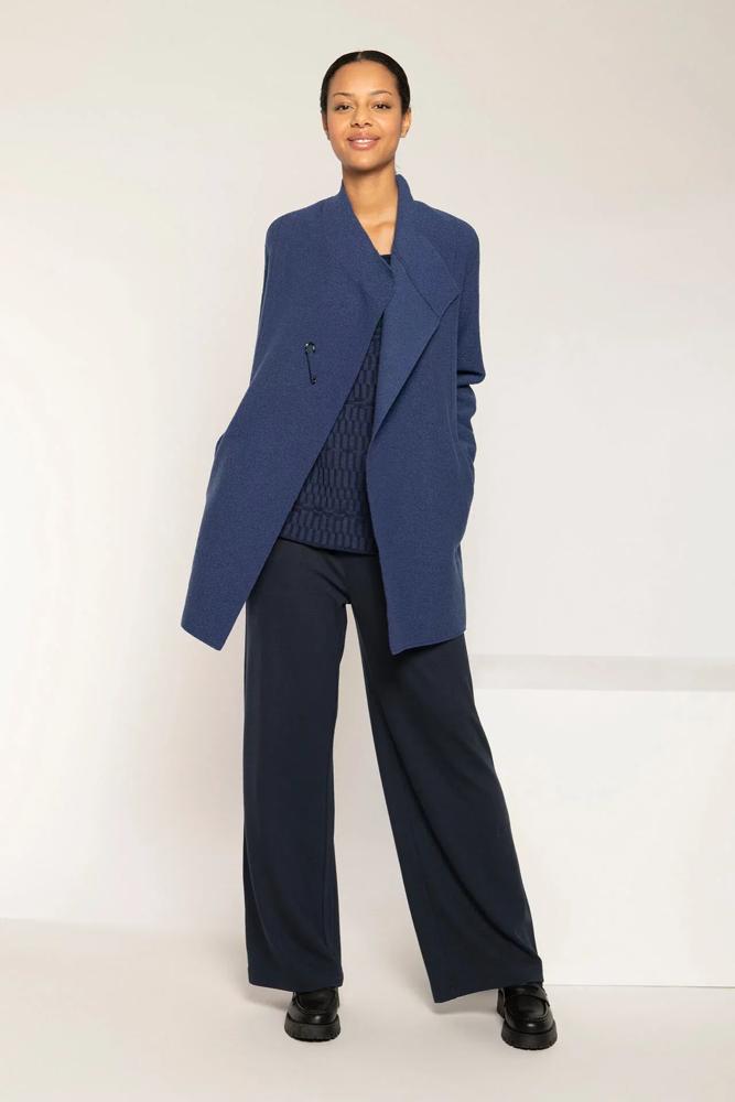 viscose stretch broek 9557-048 - Vetono