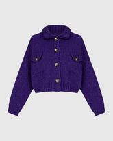 luxueus gebreid gilet as932 - Alembika