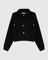 luxueus gebreid gilet as932 - Alembika