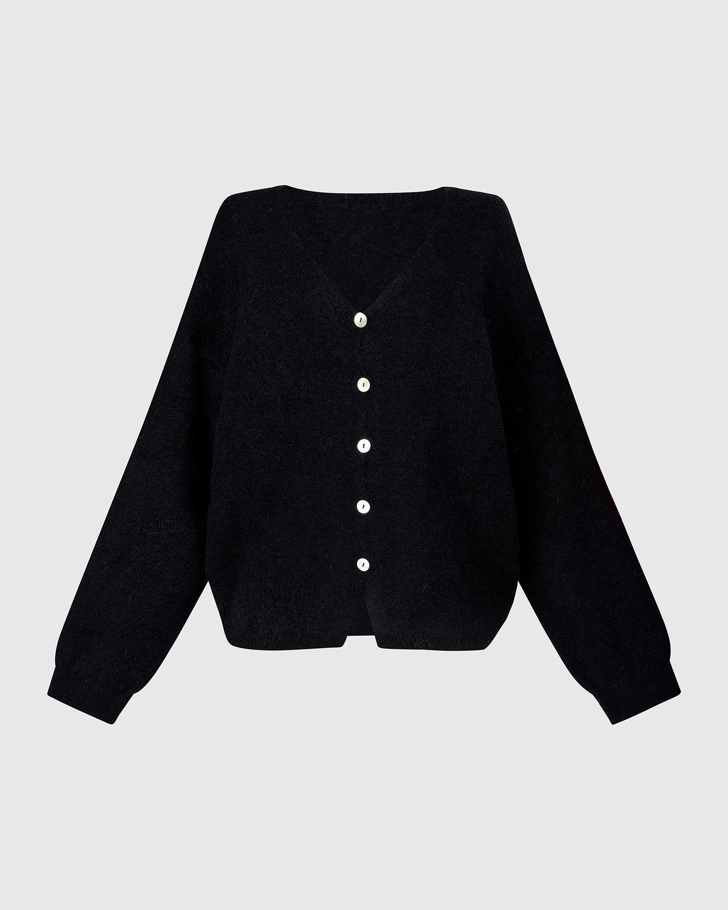 v-hals cardigan as937 - Alembika