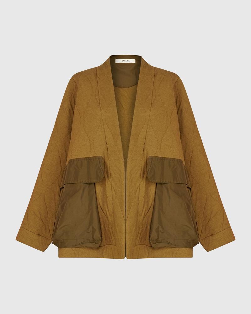 quilted gilet vest uj648 - Urban by Alembika