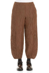 zijden gekreukelde broek 3833-st1 - Grizas