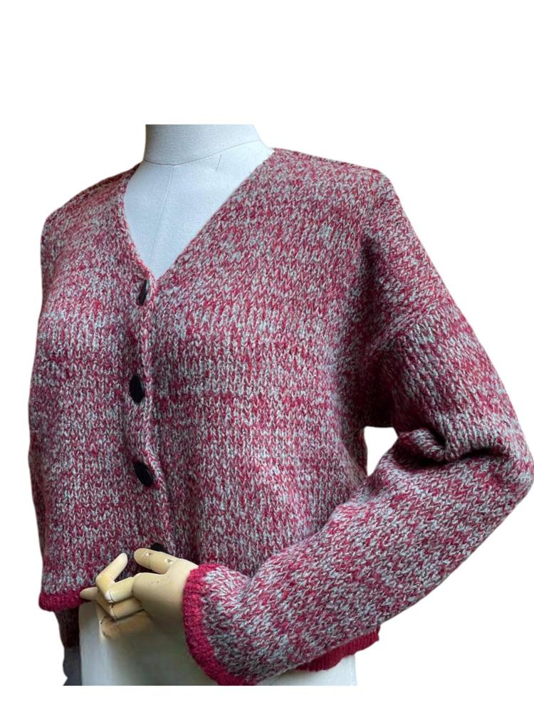 grofgebreid wol gilet  65186-rm2 - Grizas