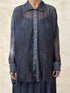 zijdezachte transparante blouse s193 - Sanctamuerte