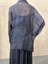 zijdezachte transparante blouse s193 - Sanctamuerte