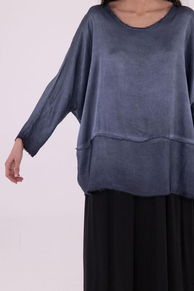 shirt met ronde hals s223 - Sanctamuerte