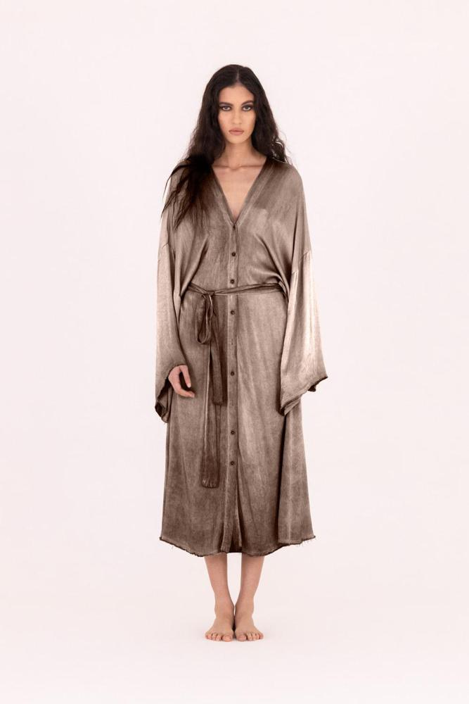 lange kimono-jurk s224 - Sanctamuerte