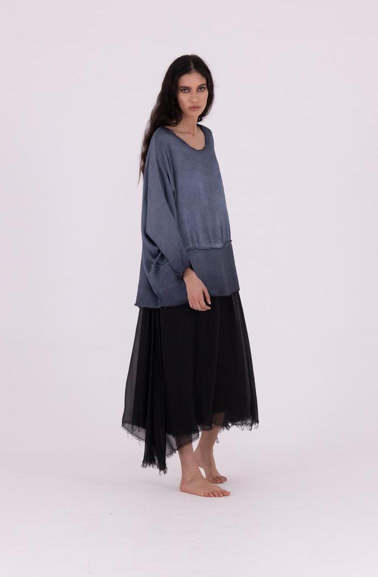 shirt met ronde hals s223 - Sanctamuerte