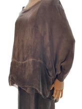 maxi t-shirt met lange mouwen s195 - Sanctamuerte