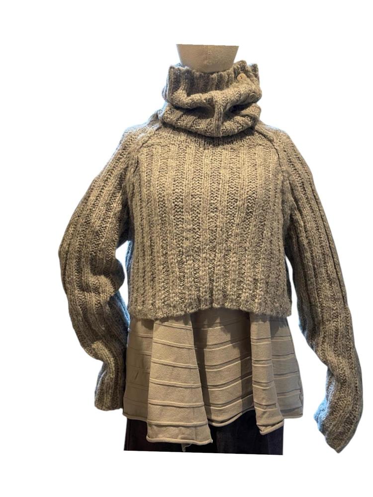 gebreide alpaca-wollen pull 2004 - Studiob3