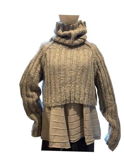 gebreide alpaca-wollen pull 2004 - Studiob3