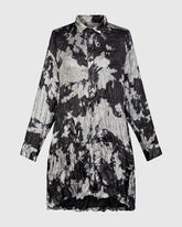 crinkle tie-dye tuniek top at712 - Alembika