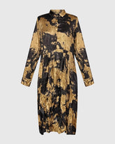 tie-dye midi jurk ad811 - Alembika