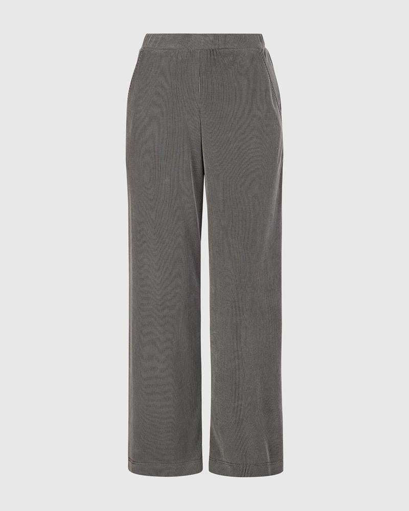comfortabele ribfluwelen broek ap618 - Alembika
