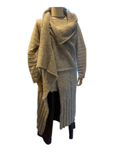 stijlvolle lange damesgilet 2043 - Studiob3
