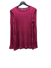 ribgebreide lange mouwen shirt 766101 - Ozai N Kü