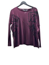 grafisch patroon dames shirt 766050 - Ozai N Kü